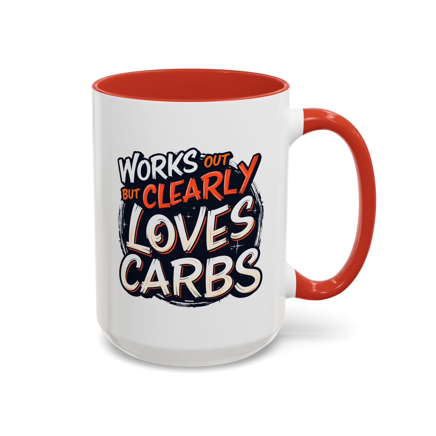 Adult Mug - Works Out But
