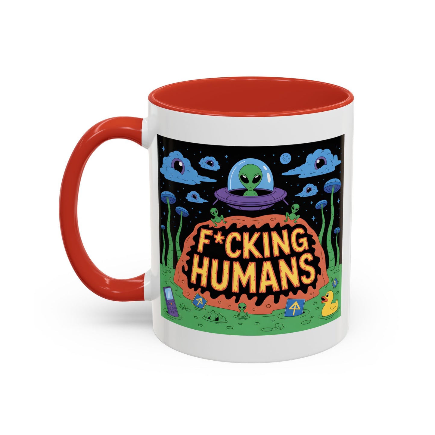 Alien Mug - F*cking Humans