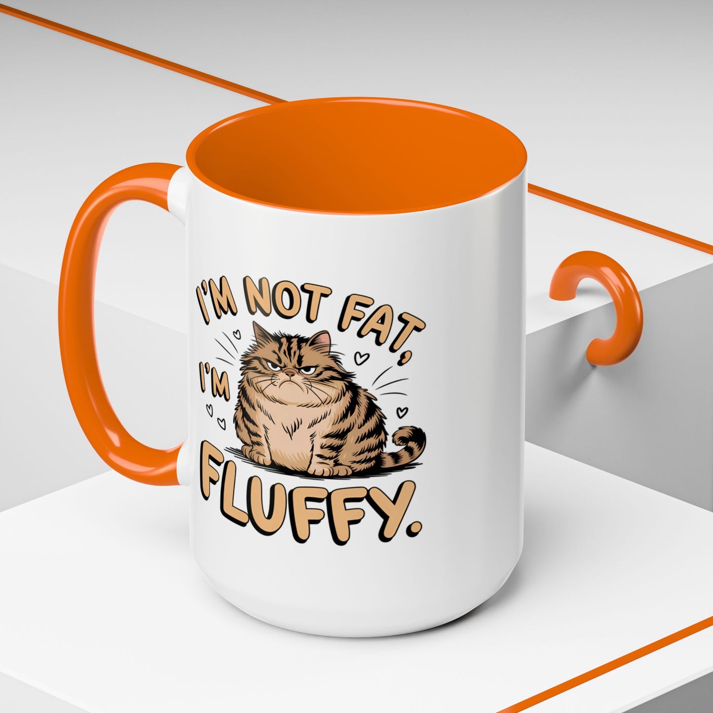 Animal Mug - I'm Not Fat I'm Fluffy