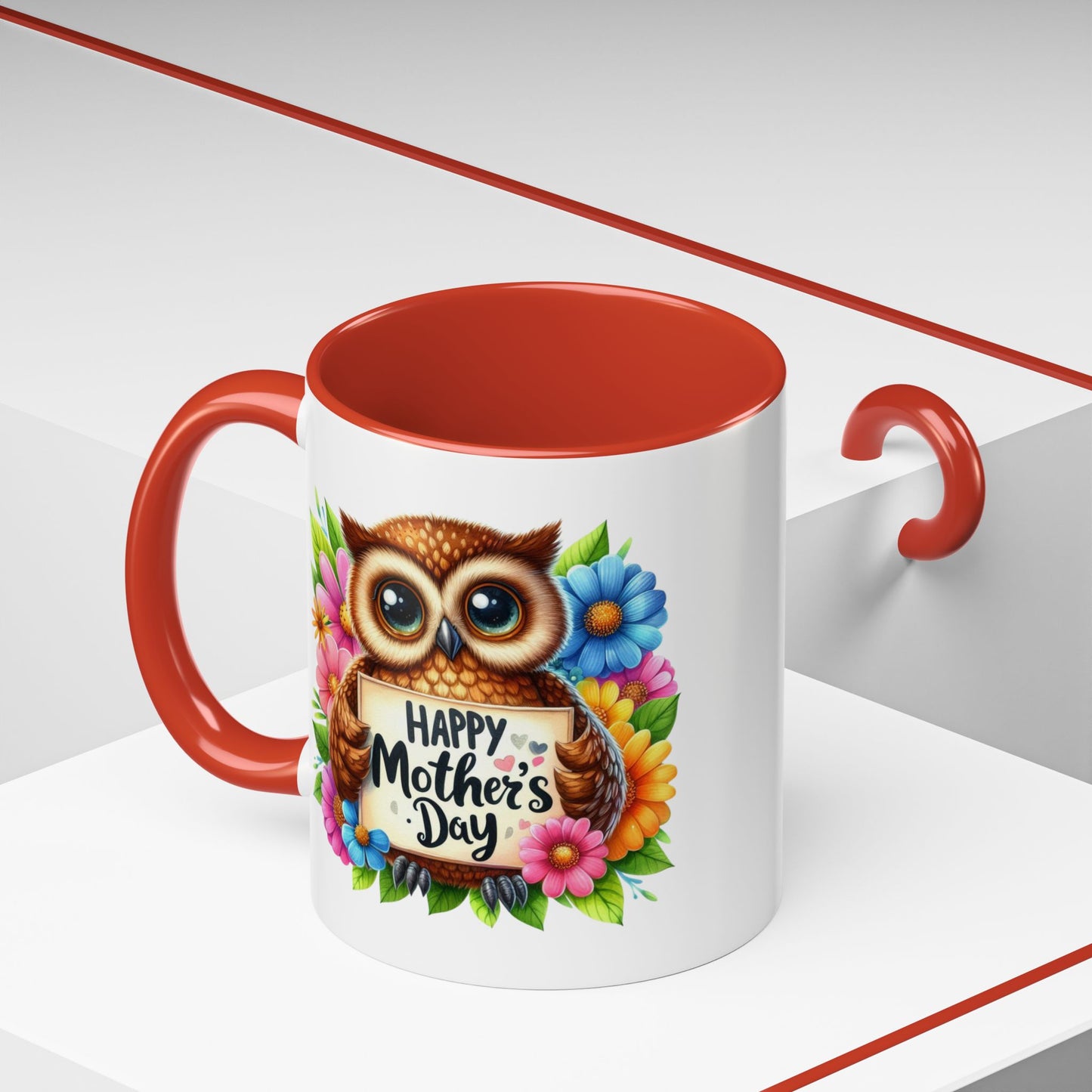 Mother's Day Mug - Happy Mother's Day Owl