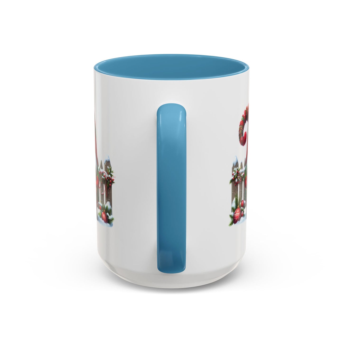 Christmas Mug - Gnome with Christmas Wreath