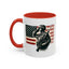 4th of July Mug - Soldier American Flag