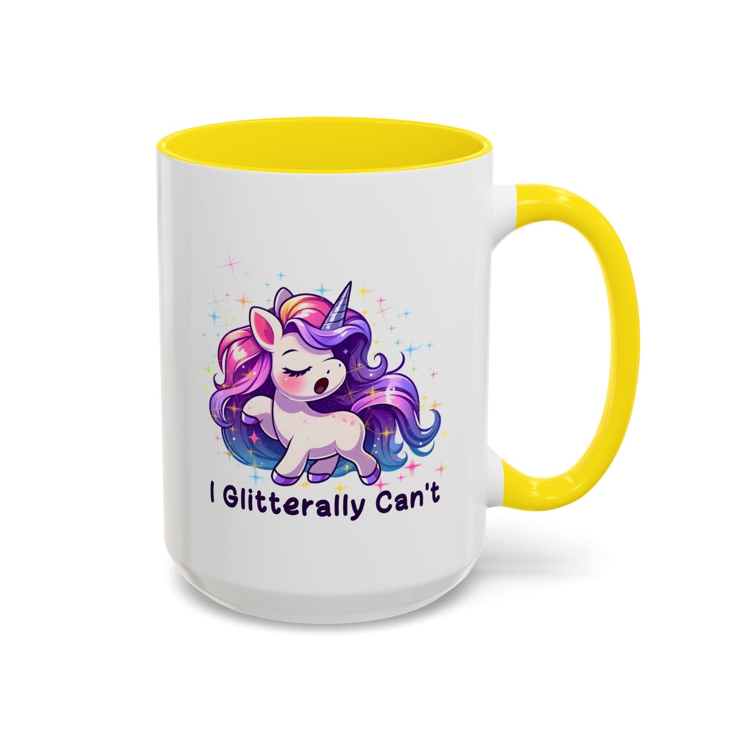 Humor Mug - I Glitterally Can't
