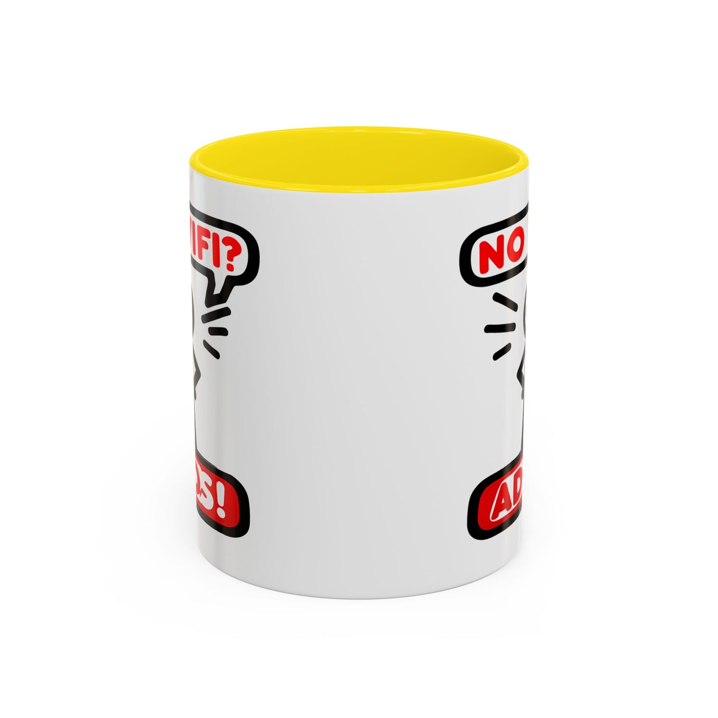 Humor Mug - No Wifi? Adios!