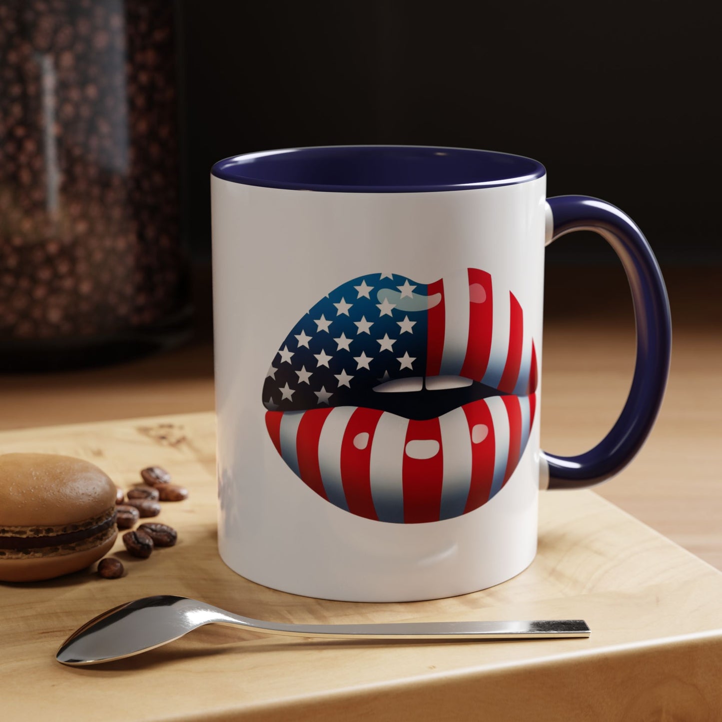 4th of July - American Flag Lips