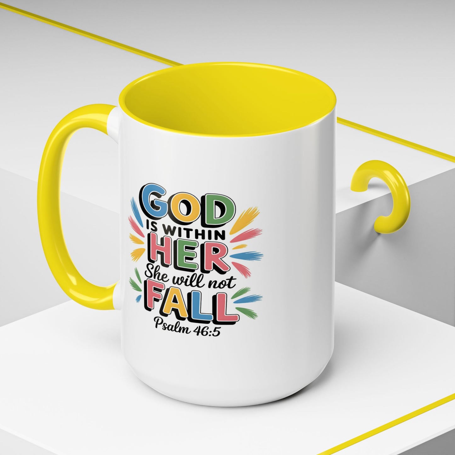 Religious Mug - God Is With Her