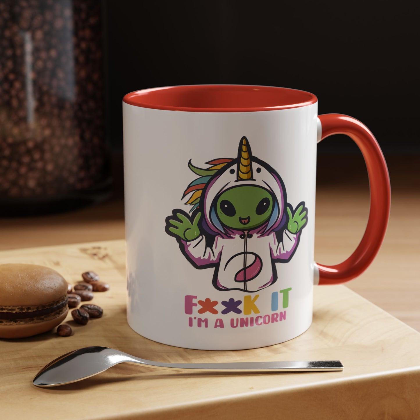 Alien Mug - F**K It I'm A Unicorn