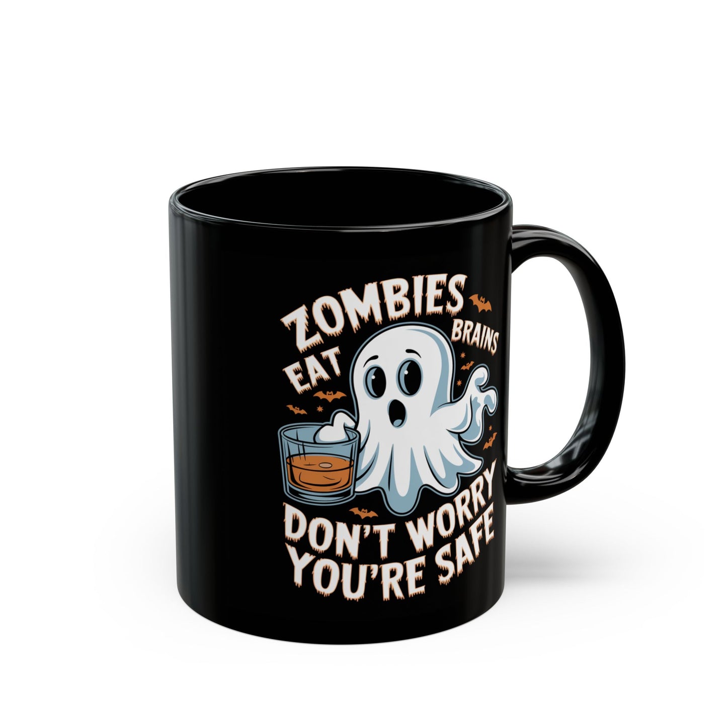 Halloween Mug - Zombies Eat Brains