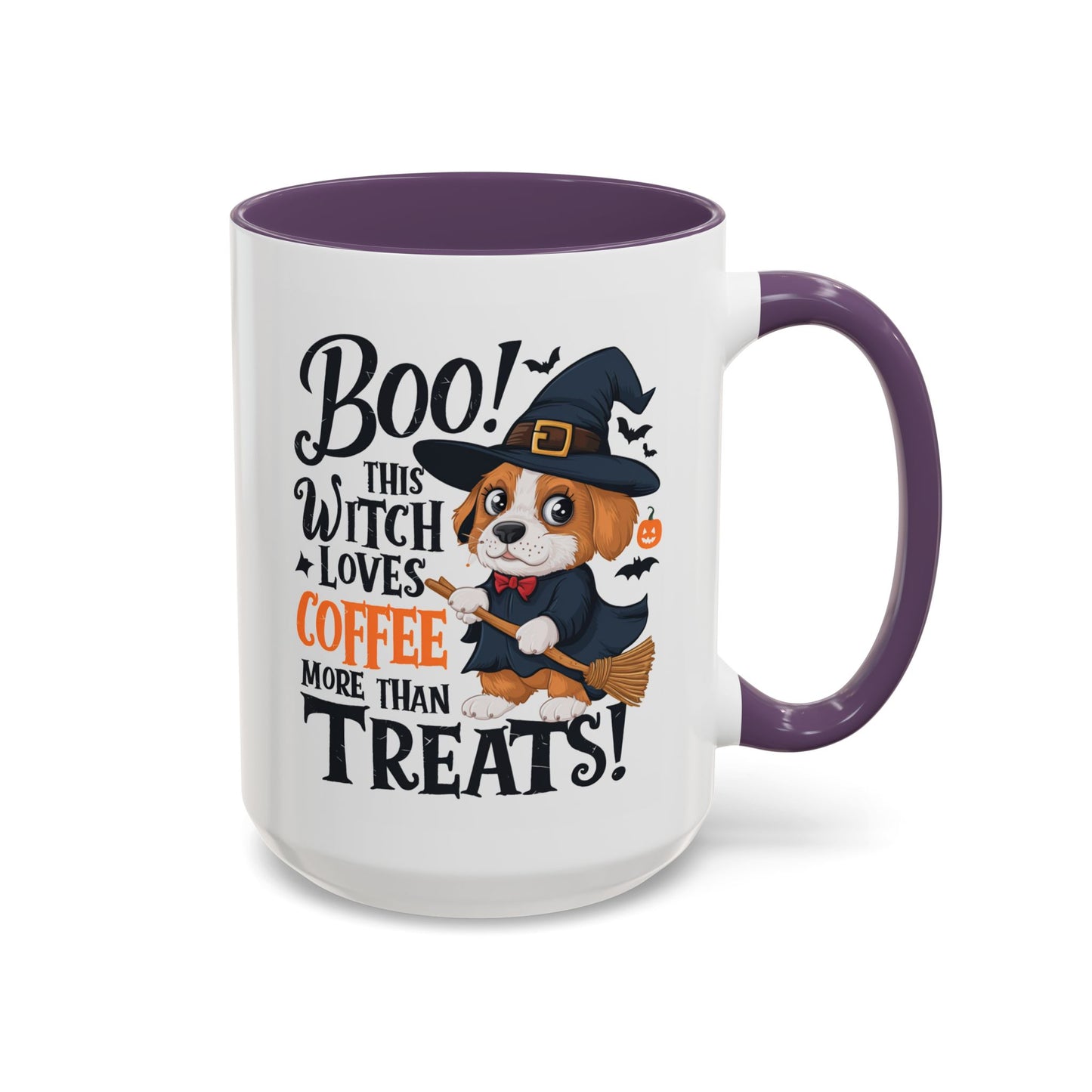 Halloween Mug - Puppy Witch