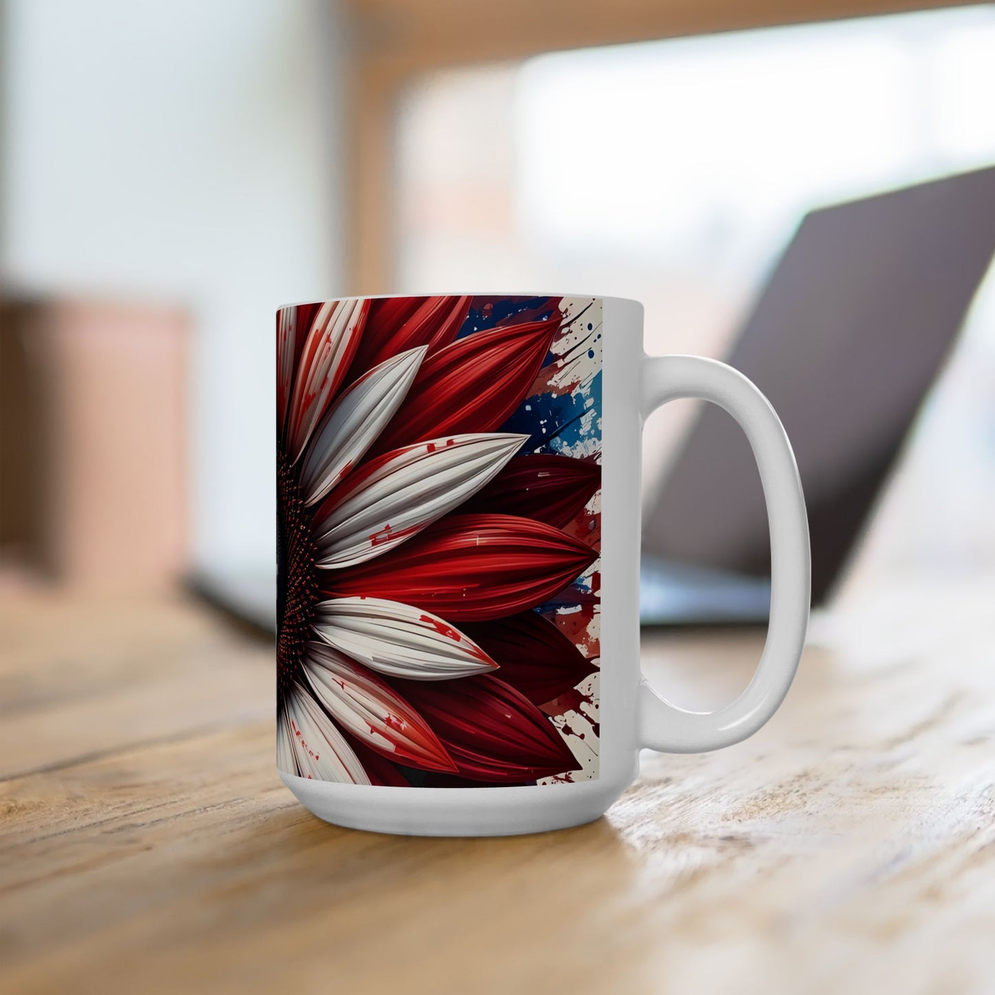 Artistic Mug - America Sunflower 2