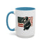 4th of July Mug - Soldier American Flag