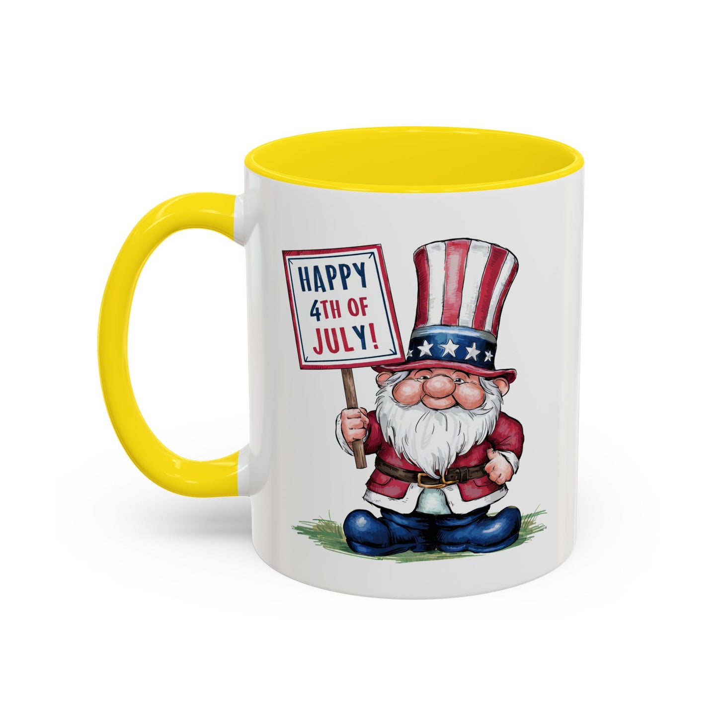 4th of July Mug - American Gnome 8