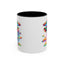 Alien Mug - Multicoloured Cow