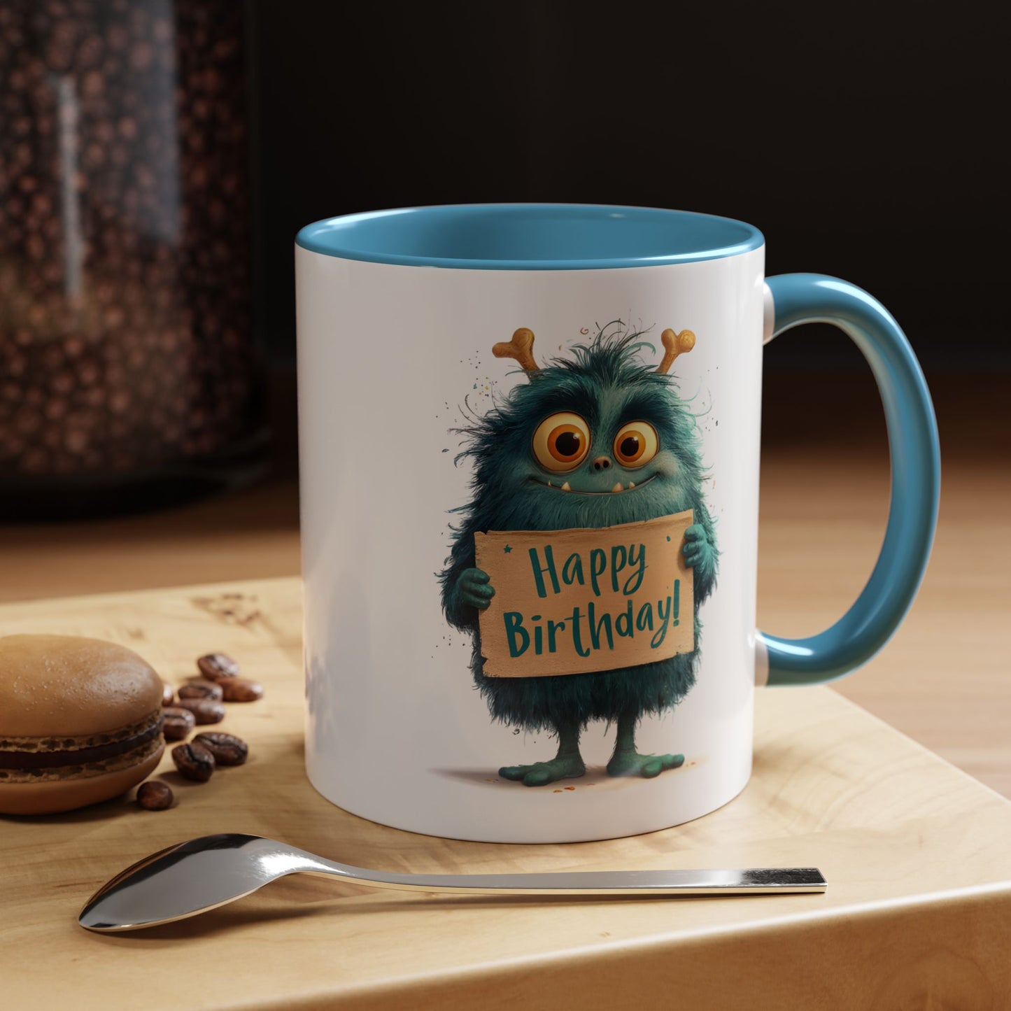 Birthday Mug - Birthday Sign Monster
