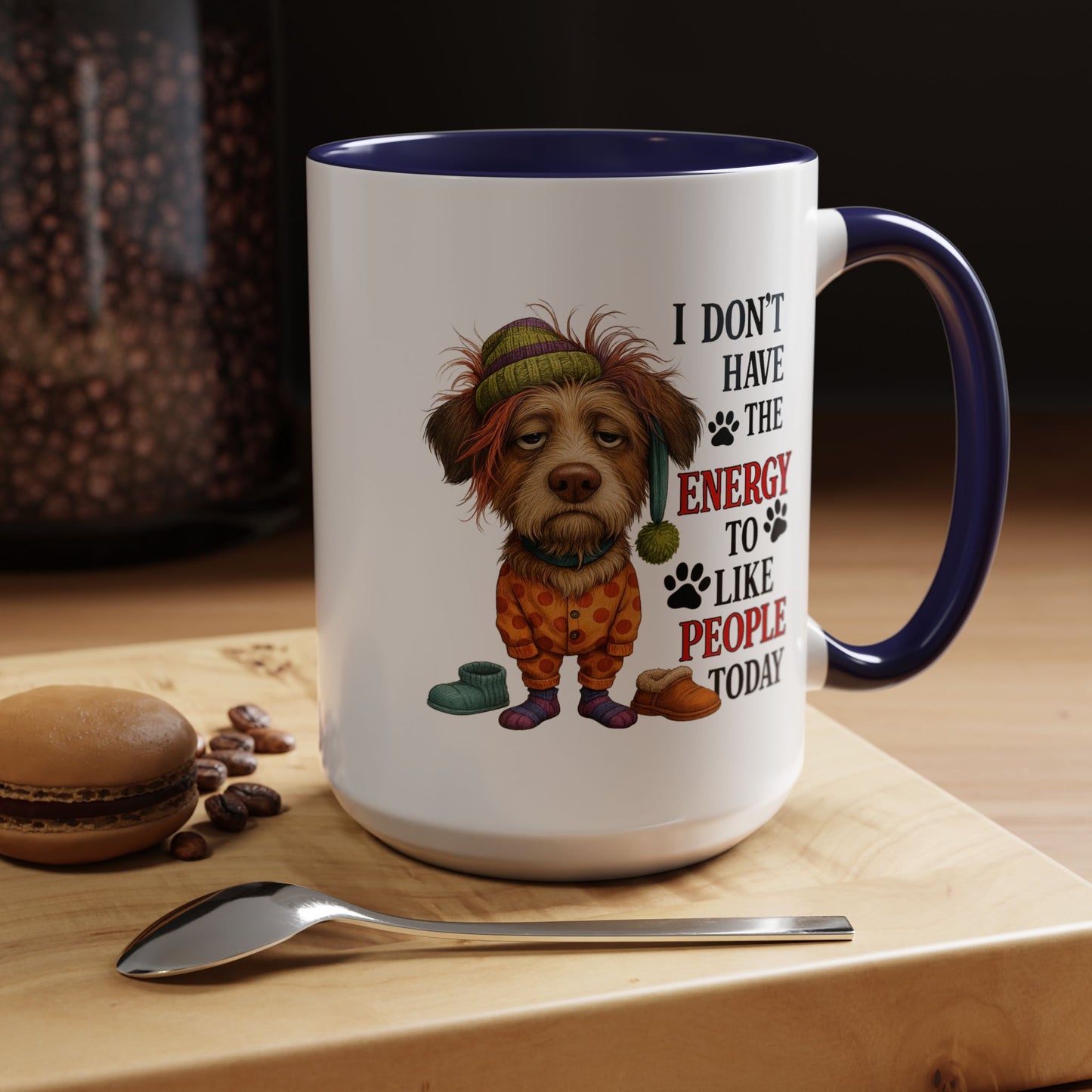 Animal Mug - I Don't Have The Energy