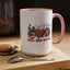 4th of July Mug - Peace Love America