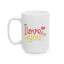 Valentine's Day Mug - I Love You Flowers