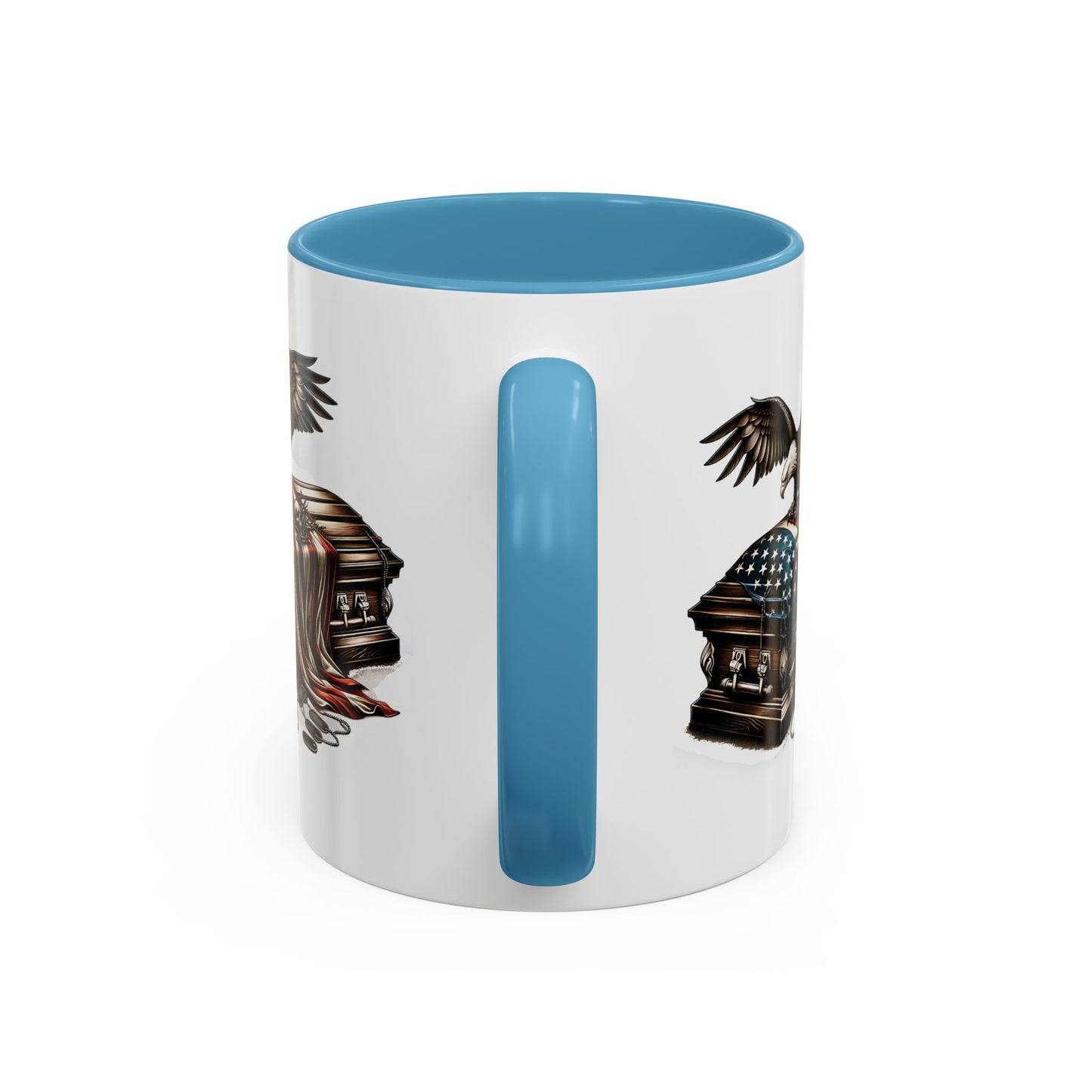 4th of July Mug - American Bald Eagle Fallen Soldier