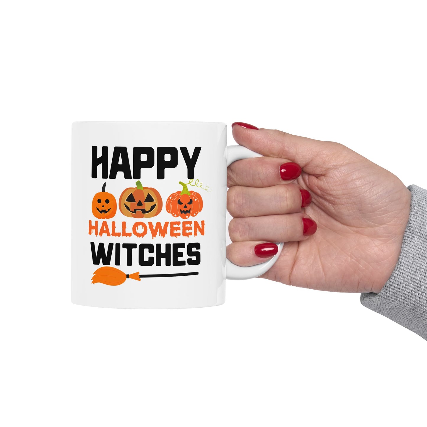 Halloween Mug - Happy Halloween Witches