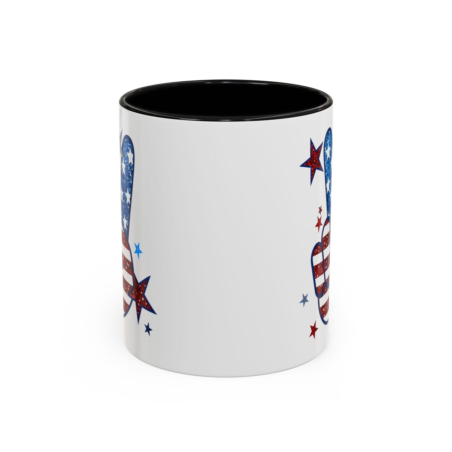 4th of July Mug - America Peace Sign
