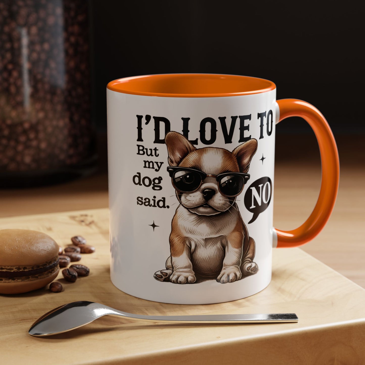 Animal Mug - I'd Love To But My Dog Said No