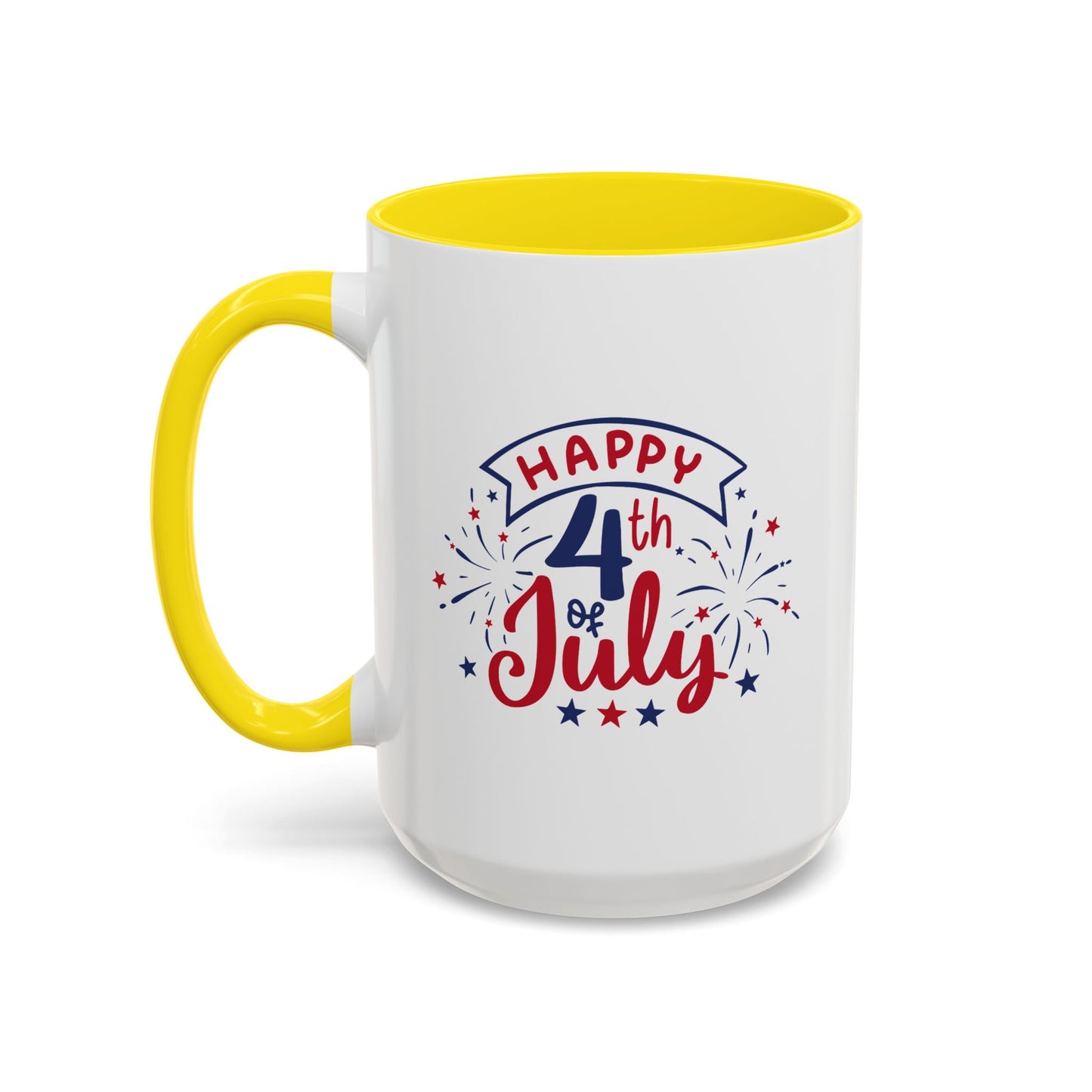 4th of July Mug - Happy 4th of July Fireworks