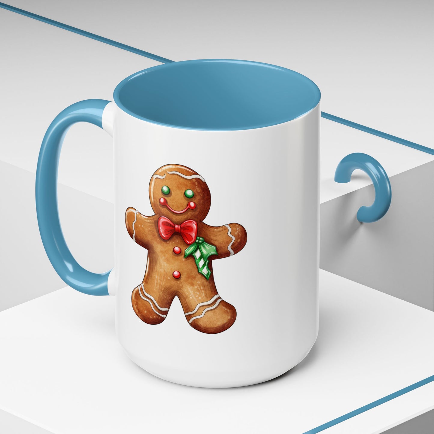 Christmas Mug - Smiling Gingerbread Man 2