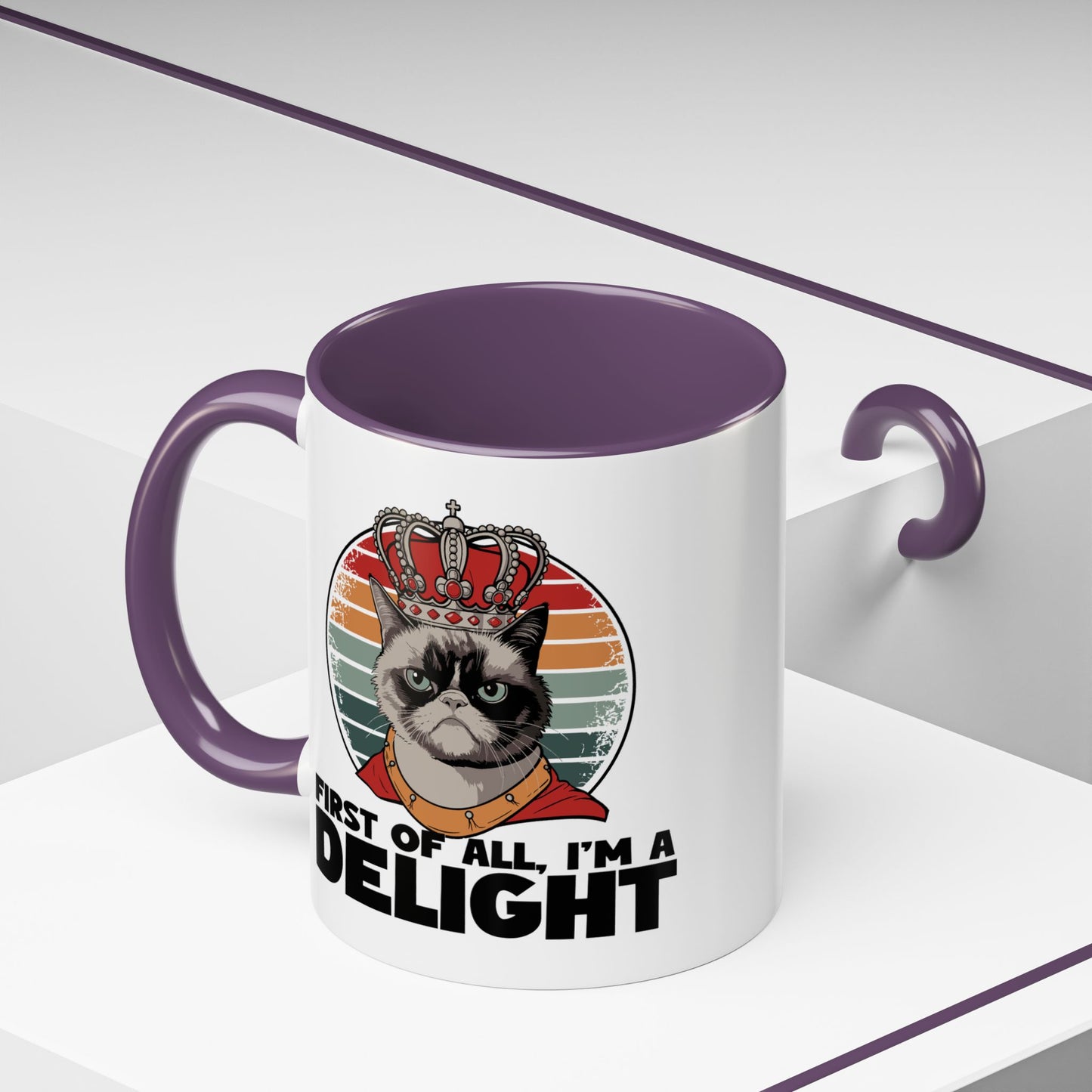 Animal Mug - First of All I'm a Delight