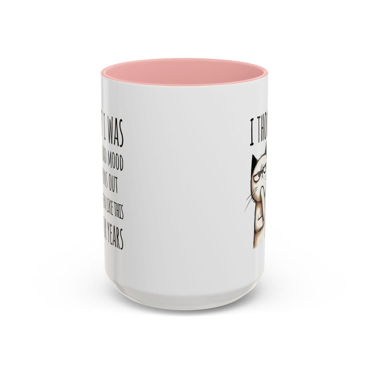 Adult Mug - I Thought I Was In A Bad Mood