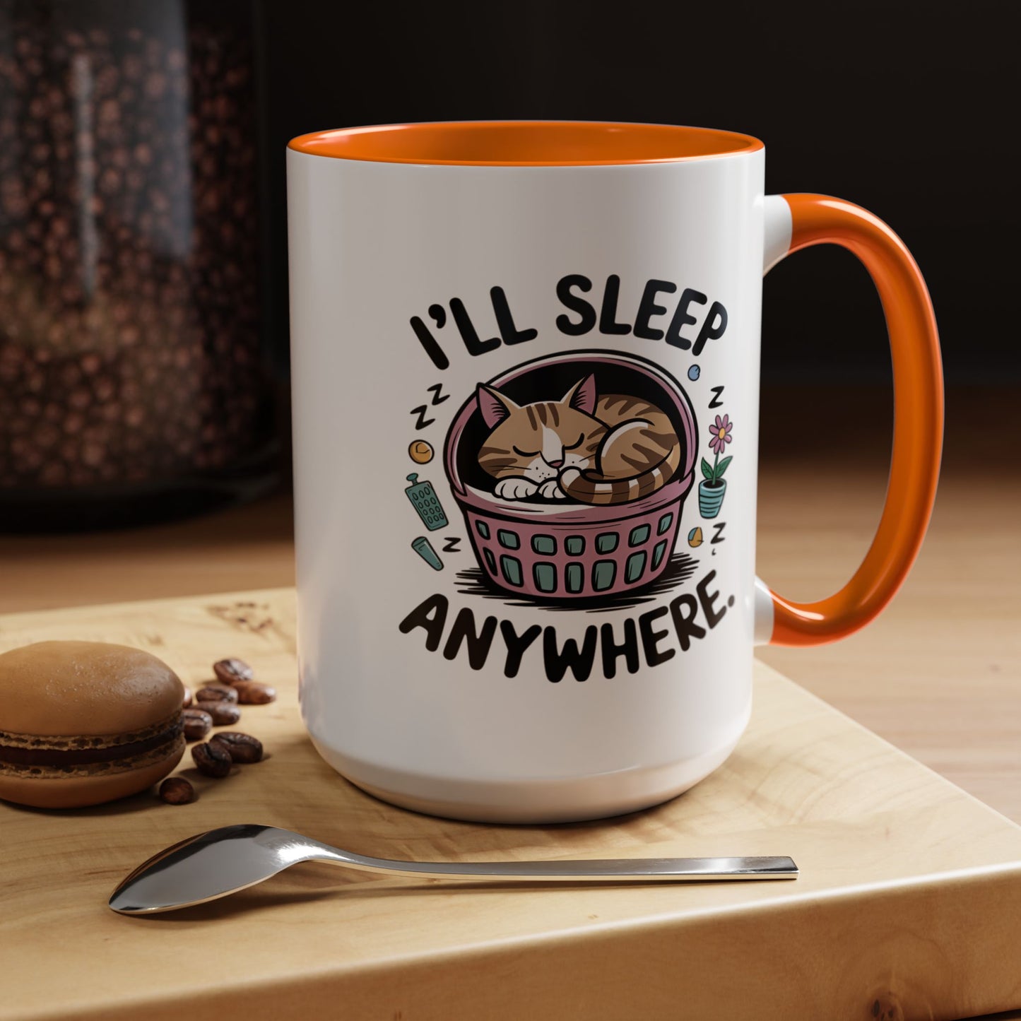 Animal Mug - I'll Sleep Anywhere