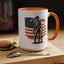 4th of July Mug - American Soldier Flag