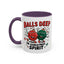 Adult Mug - Balls Deep in Christmas Spirit