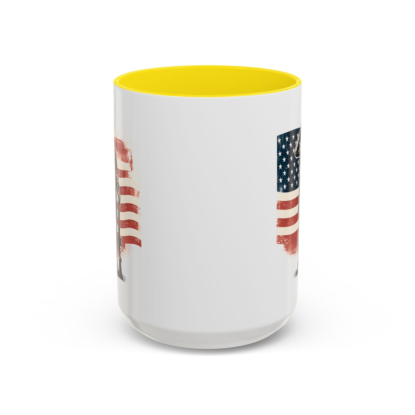 4th of July Mug - American Soldier Flag