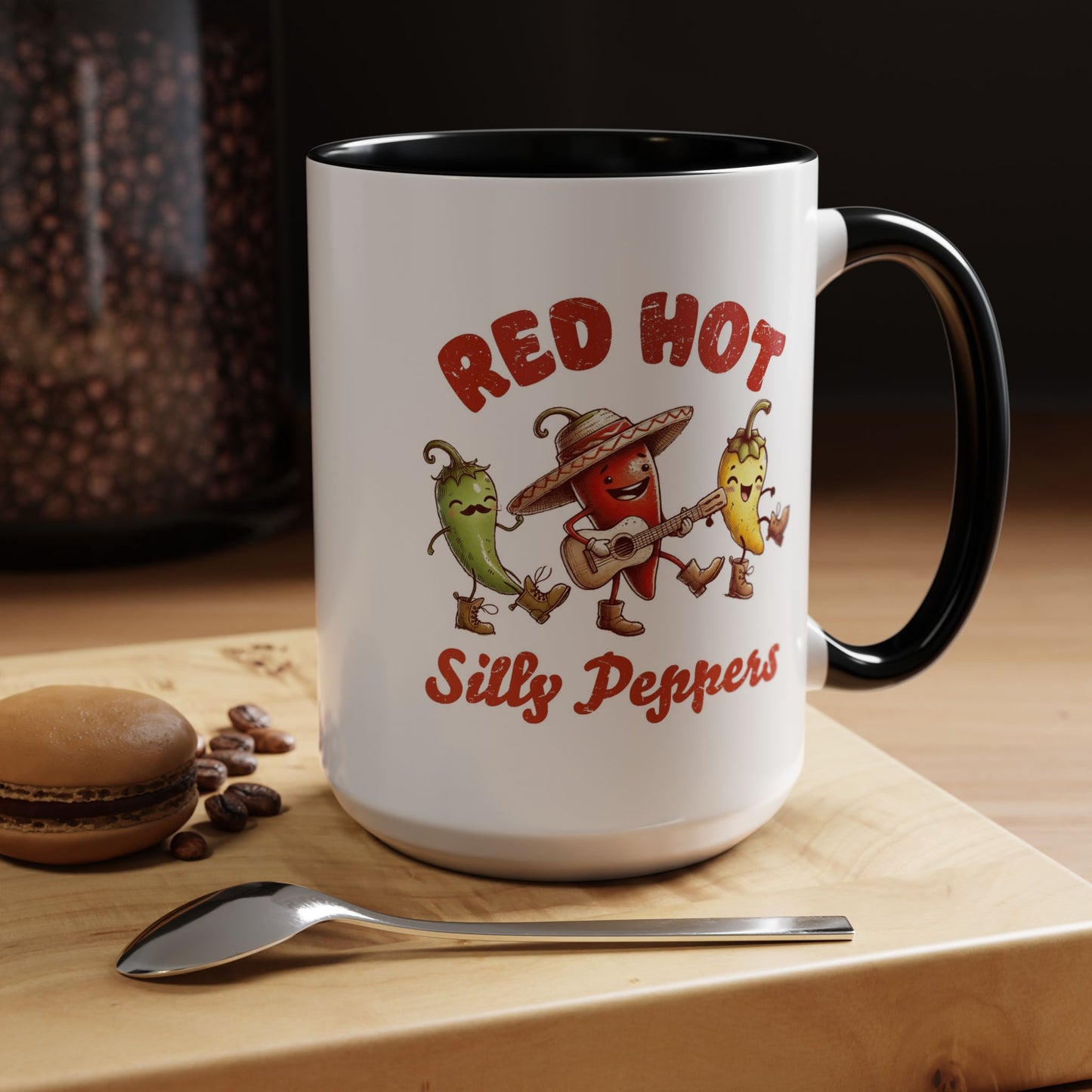 Humor Mug - Red Hot Silly Peppers