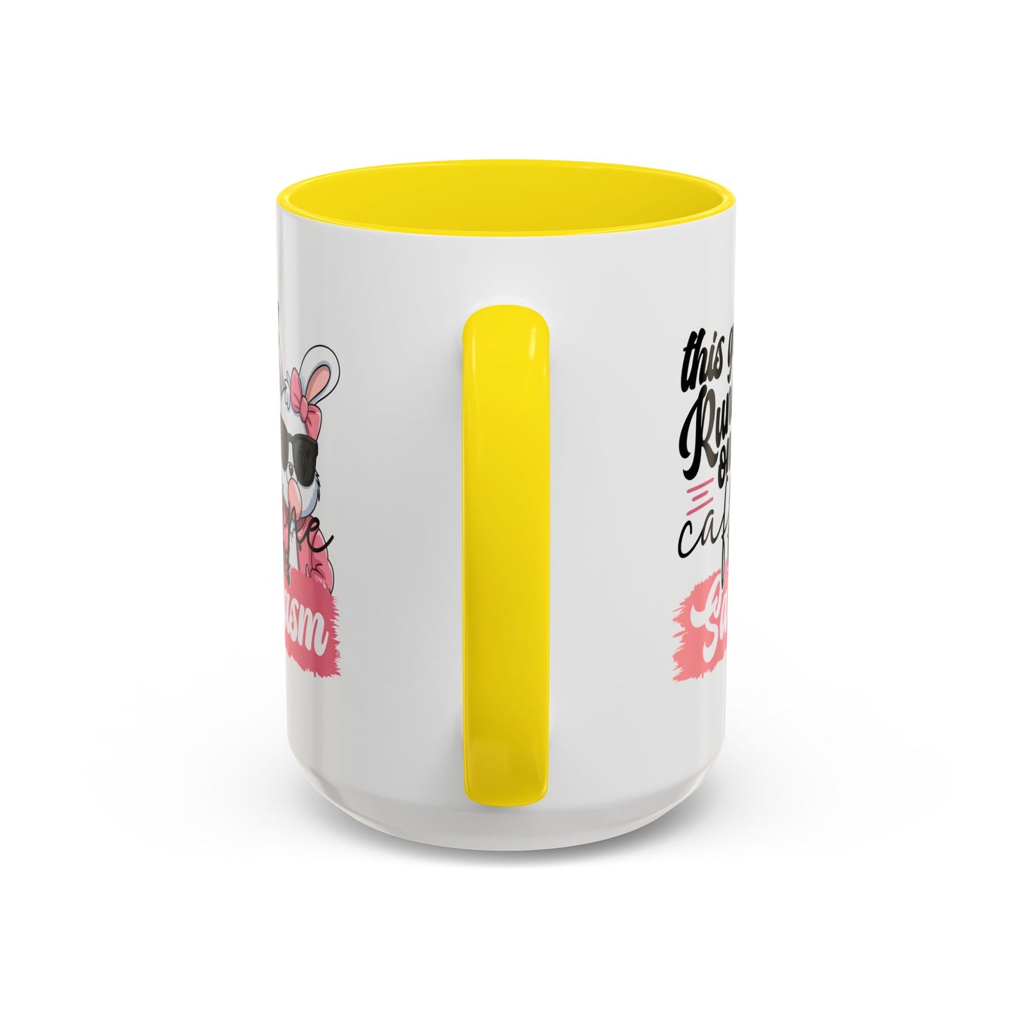 Humor Mug - This Girl Runs on Caffeine & Sarcasm