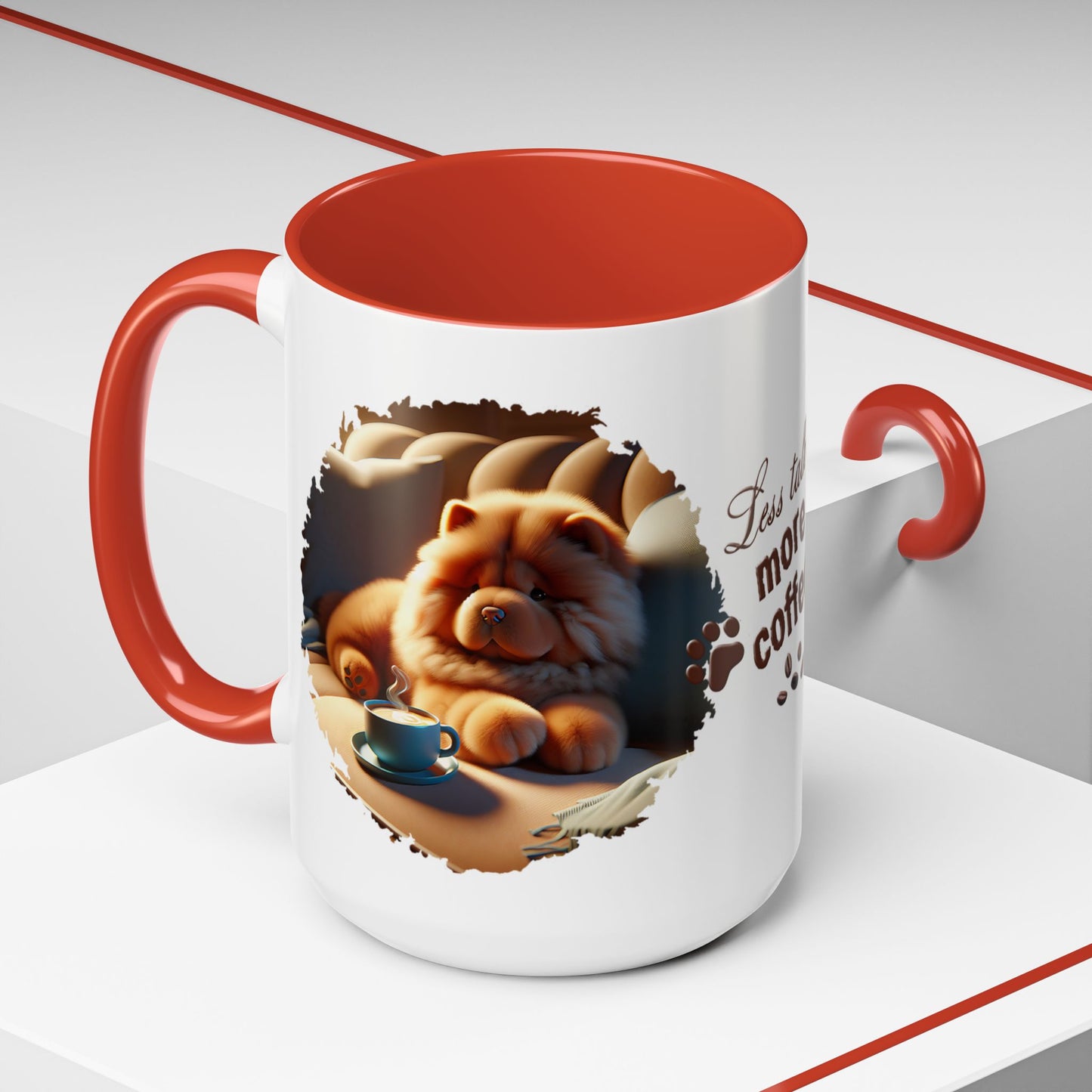 Animal Mug - Dog Coffee Wrap 40