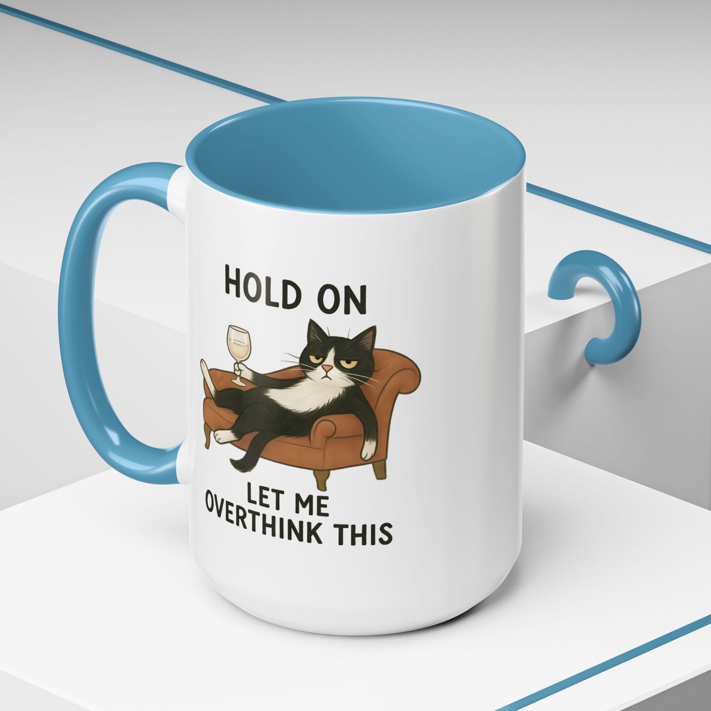 Animal Mug - Hold On Let Me Overthink This