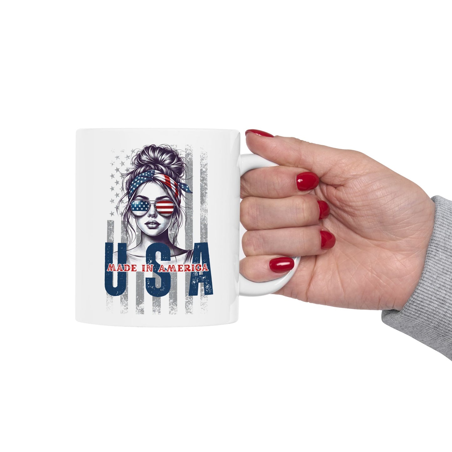 4th of July Mug - USA Made in America