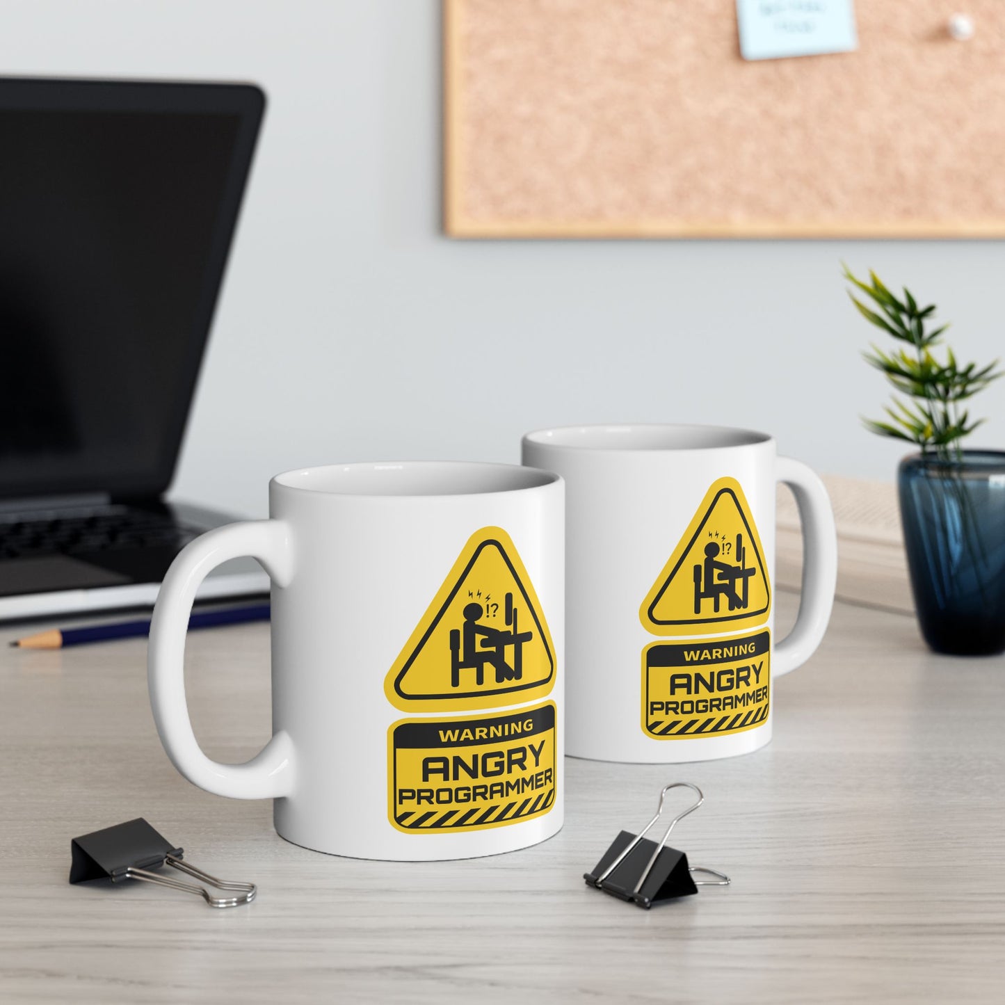 Office Mug - Warning Angry Programmer