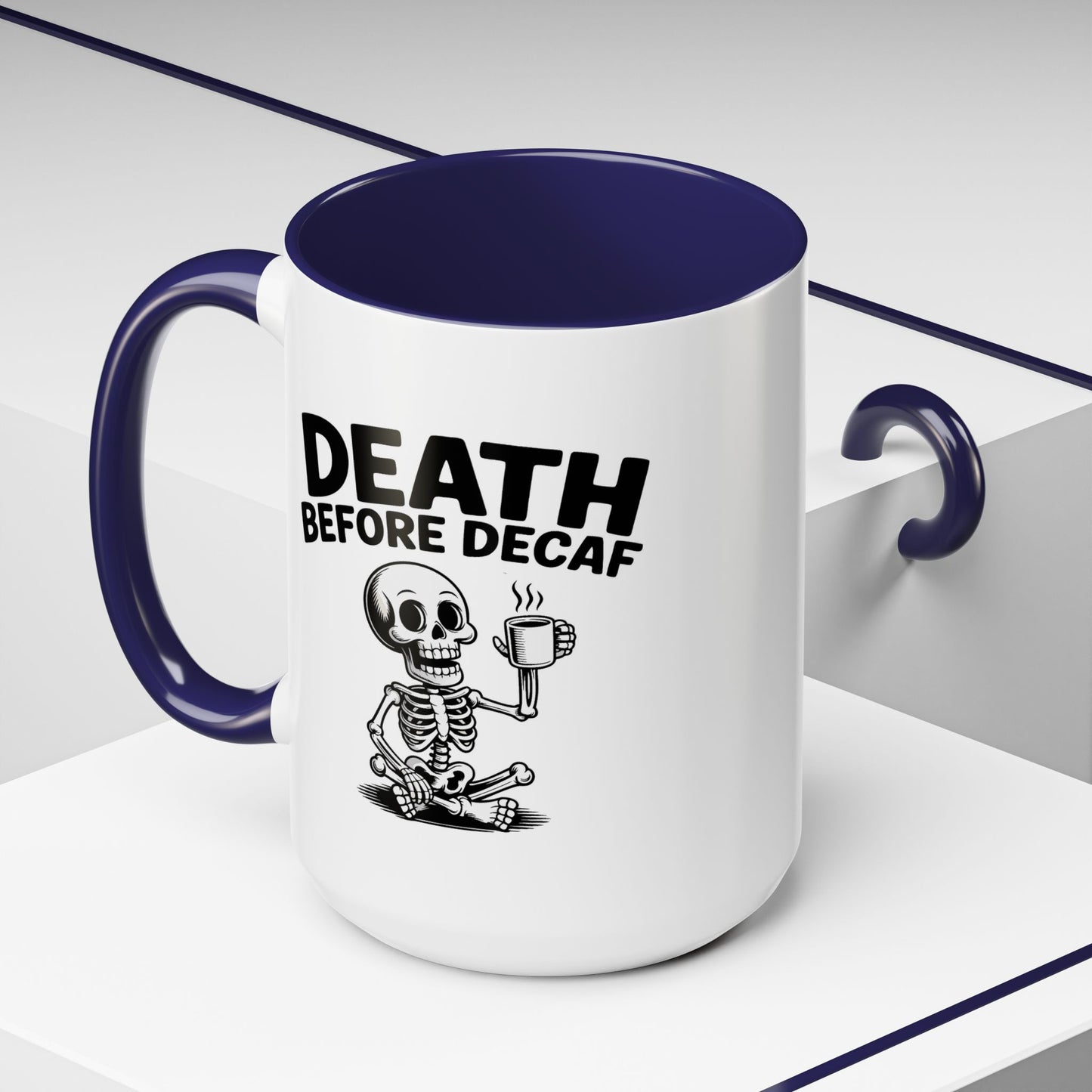 Humor Mug - Death Before Decaf