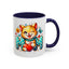 Mother's Day Mug - Mom Cat Red Heart
