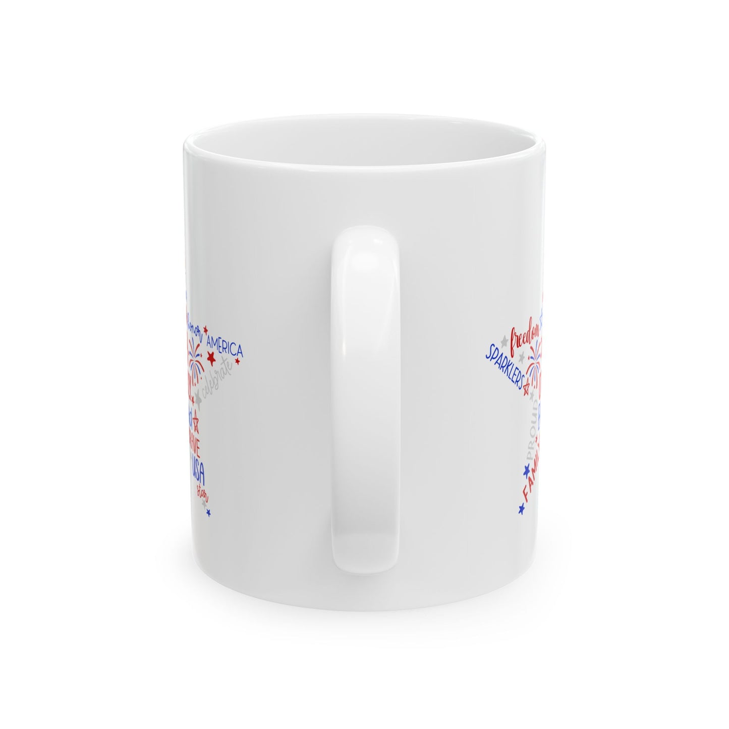 4th of July Mug - 4th of July Star Quotes