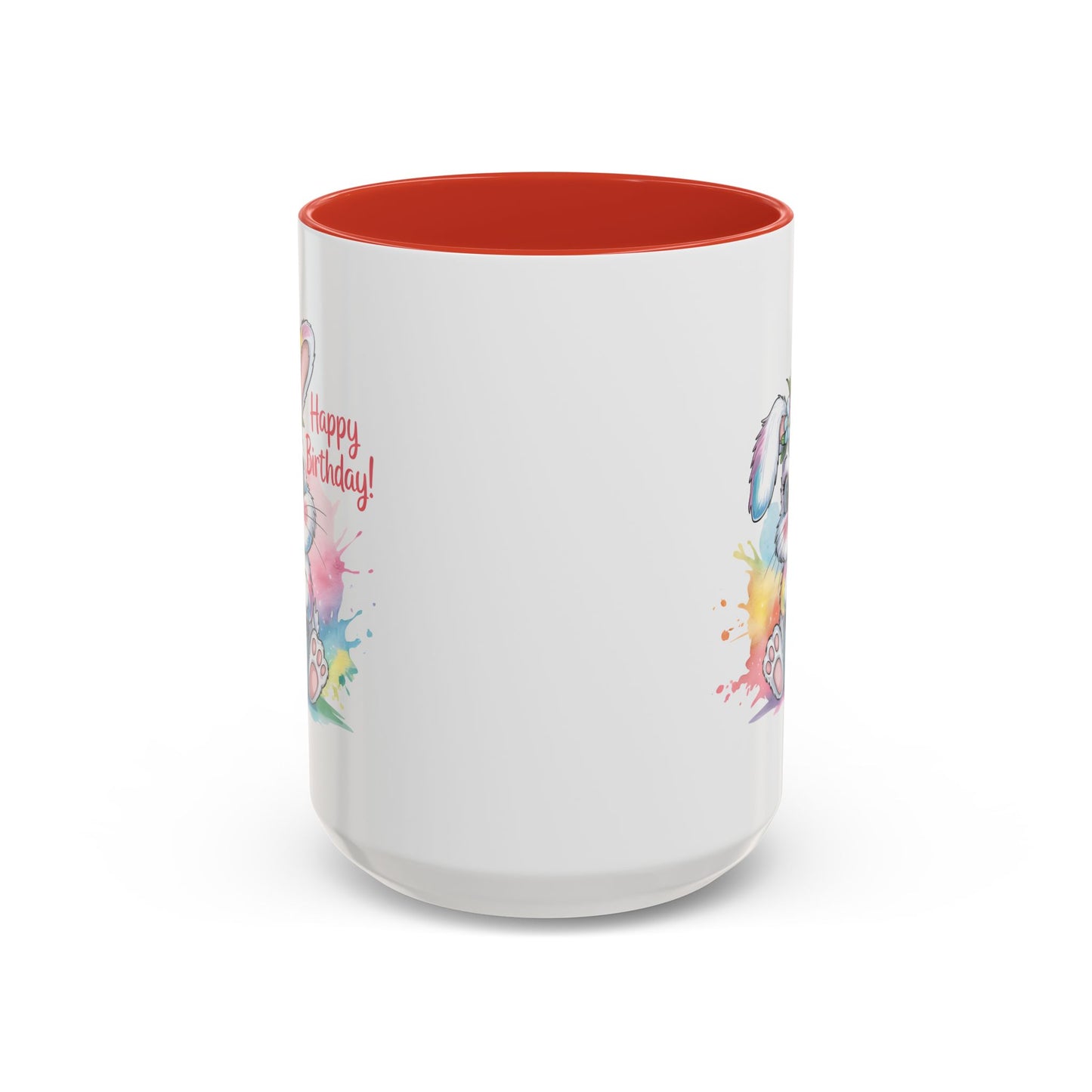 Birthday Mug - Happy Birthday Cute Bunny