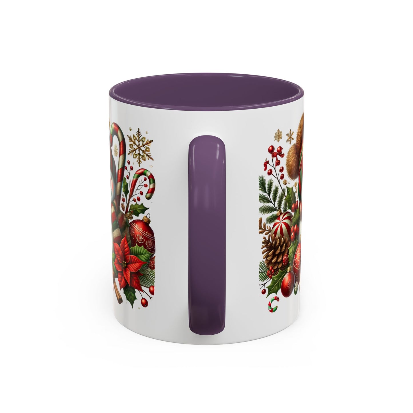 Christmas Mug - Red and Green Snowman 2