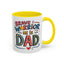 Father's Day Mug - Dad Brave Warrior