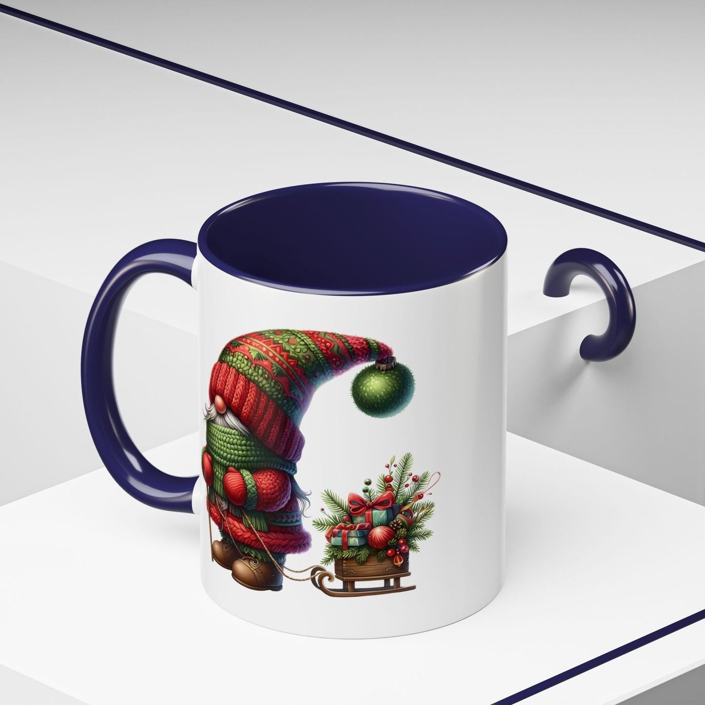 Christmas Mug - Gone with Miniature Sleigh