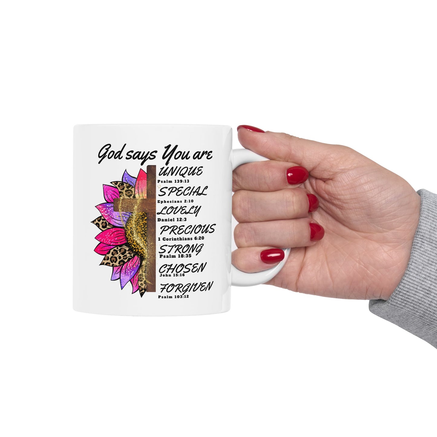 Religious Mug - God Says You Are