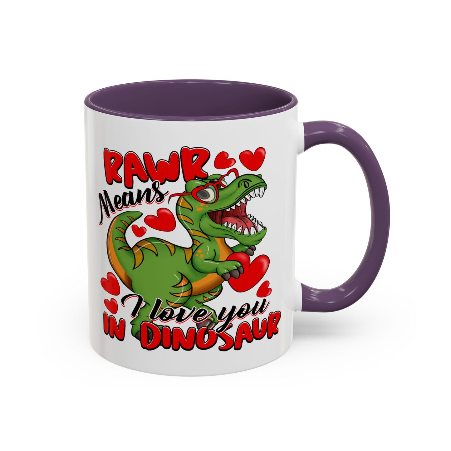 Anniversary Mug - Rawr Means I Love You