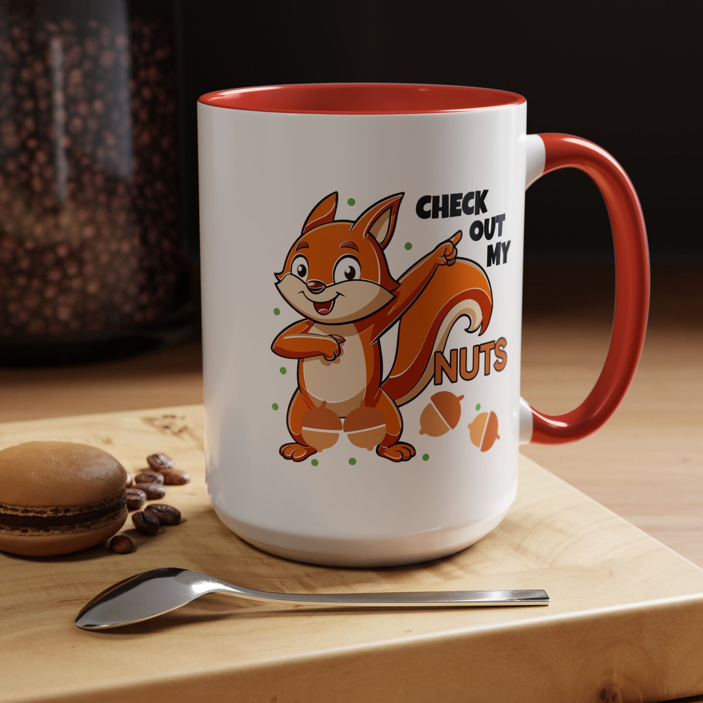 Humor Mug - Check Out My Nuts