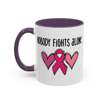 Support Mug - Nobody Fights Alone